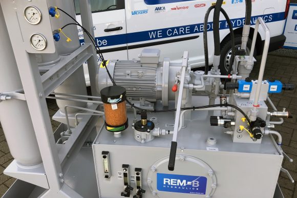 Hydraulic Powerpacks For Valve Weirs | REM-B HYDRAULICS